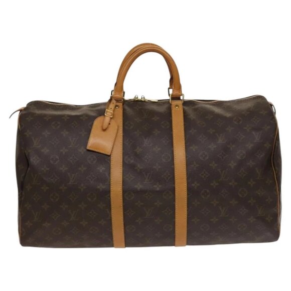 LOUIS VUITTON Monogram Keepall 55 Boston Bag - Picture 2 of 16